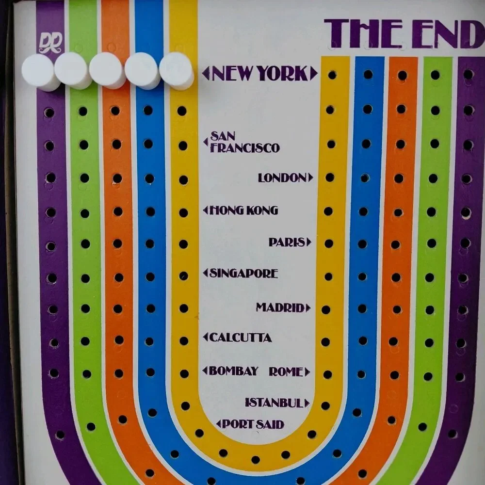 Parker Brothers Magnificent Race Board Game 1975 Vtg Complete GUC